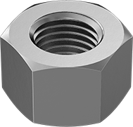 M10-1.5MM HEX HIGH NUT CLASS 8 Z/P