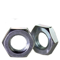 M7-1.0 HEX JAM NUT ZINC DIN 439
