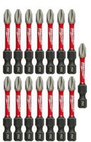 SHOCKWAVE 2” IMPACT PHILLIPS #2 POWER BITS MILWAUKEE