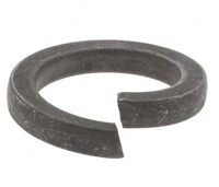 M16 DIN127B SPLIT LOCK WASHERS THRU-HARDENED PLAIN