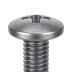 M6 X 10 METRIC PHILLIPS PAN MACHINE SCREW, SS