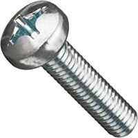 M3-0.50X5 MM MACHINE SCREW PAN HEAD PHILIPS DIN 7985A ZINC