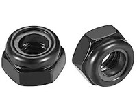 M6-1.0 NYLON INSERT LOCKNUT BLACK OXIDE OVER A2SS