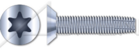 5/16-18 X 1 T40 DRIVE 6 LOBE FLAT MACHINE SCREW ZINC
