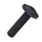 M6 TORX BUTTON FLANGE STAINLESS + BLACK OXIDE
