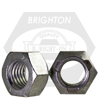M5-0.80 METRIC HEX CONE LOCKNUT CLASS 8 DIN 980-V COARSE ZINC CR+3 &amp; WAX