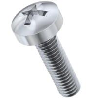 10-24 X 2&quot; PHILLIPS OVAL MACHINE SCREW 18-8SS
