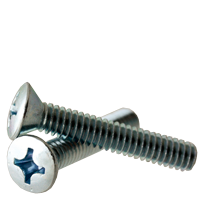 1/4-20 X 3/4 PHILLIPS OVAL MACHINE SCREW ZINC