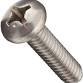 316 STAINLESS STEEL PAN HEAD PHILLIPS SCREW, SUPER-CORROSION-RESISTANT, 8-32 THREAD SIZE, 5/16&quot; LONG