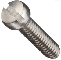 10-32 X 7/8" SLOTTED FILLISTER MACHINE SCREW 18-8SS