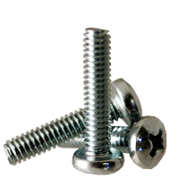 #10-32 X 1-3/4&quot;, (FT) MACHINE SCREW PAN HEAD PHILLIPS ZINC CR+3 (CASE QTY: 1200PCS, PKG QTY: 100PCS)