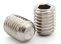 M16 X 50 SOCKET SET SCREW CUP POINT ZINC
