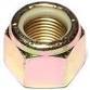 5/16&quot;-24 NYLON INSERT LOCKNUTS GRADE N8 (C) ZINC YELLOW CR+6