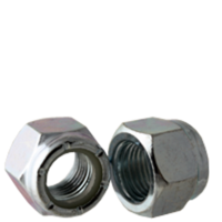 5/16-18 NTE NYLON INSERT LOCKNUT JAM ZINC