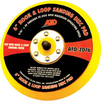 ATD TOOLS 2076 6&quot; QUICK CHANGE SANDING DISC PAD