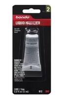 BONDO LIQUID HARDENER, 912, .37 OZ
