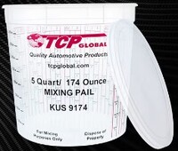 5 QUART MIXING CUP LIDS, QTY:
50/BOX