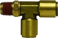 3/8 TUBE X 3/8 NPT MALE SWIVEL TEE