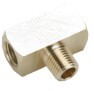 3/8 NPTF MALE BRANCH TEE BRASS (28283)