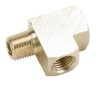 1/4 X1/4 X 1/4 MALE STREET TEE BRASS