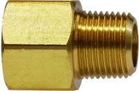 1/2&quot; FEMALE X 1/4 MALE EXTENDED PIPE ADAPTER BRASS