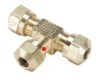 5/8&quot; TEE COMPRESSION BRASS