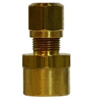 3/8 X 3/8 NYLON AIR BRAKE X FIP ADAPTER BRASS