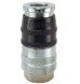 3/8&quot; FEMALE AIR HOSE QUICK COUPLING (PNEUMATIC) INDUSTRIAL INTERCHANGE - E-Z-MATE SERIES COUPLER