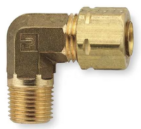 3/8&quot;T X 1/4&quot;MNPT 90 DEG RIGID ELBOW
