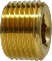 1/2&quot; COUNTERSUNK HEX HEAD PLUG W/ VIBRA SEAL