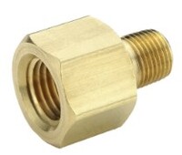 3/8 FNPT X 1/4 MNPT ADAPTER BRASS
