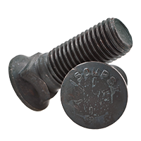 5/8&quot;-11X2&quot; GRADE 8 DOME HEAD NO.3 PLOW BOLT 150,000 PSI, PLAIN