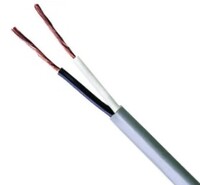 WIRE 2/16 GA JACKETED (INTERNAL WHITE, BLACK) JACKET GRAY