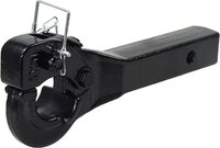 REYSUN TOW HITCH 864217 PINTLE HITCH HOOK WITH 2 INCH SOLID SHANK, 10000LBS CAPACITY 5 TON