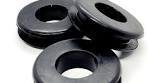 BUNA-N RUBBER GROMMETS FOR 1-1/4&quot; HOLE DIA AND 1/4&quot; MATERIAL THK, 3/4 ID