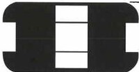 1-1/2&quot; ID X 1/16 GW X 1-3/4 GD X 2-1/8 OD X 7/16&quot; OVL THK RUBBER GROMMET