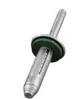 3/16&quot; X .050-.375 SHAVEABLE BRASIER HEAD RIVET W/ WASHER