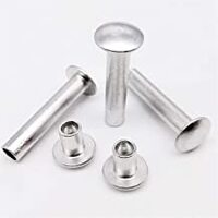 3/16 X (.214- .437 GRIP RANGE) ALL ALUMINUM BUTTON HEAD RIVET