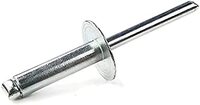 1/4&quot; X 7/8&quot; (.501-.625 GRIP RANGE) ALUM/ALUM BLIND RIVET