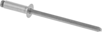 1/8&quot; DIAMETER, FOR 0.501&quot;- 0.625&quot; GRIP RANGE, ALUMINUM BLIND RIVETS WITH ALUMINUM MANDREL, FLUSH-MOU