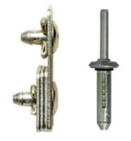 1/4 ADVEL MONOBOLT BLIND RIVET 0.25 DIAMETER (0.80-0.375 GRip) DOME HEAD, SST/SST PLAIN FINISH,