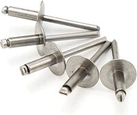 3/16&quot; X 13/16&quot; (.501-.625 GRIP RANGE) STEEL LARGE FLANGE BLIND RIVET