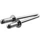 1/8 x .375 (.188-.250 grip) STAINLESS 304 / STAINLESS 304 DOME HEAD BLIND RIVET