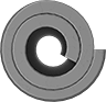 5/32&quot; X 5/8&quot; LONG COILED SPRING PIN