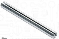 3/32&quot; X 5/8&quot; 1070-1080 CARBON STEEL ROLL PIN ZINC CLEAR ASME B18.8.2