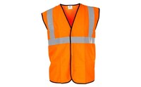 CLASS 3 MESH SAFETY VEST, YELLOW - MEDIUM