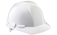 HARD HAT WITH 6-POINT RATCHET, WHITE