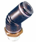 3/8&quot; T X 1/2&quot; PIPE COMPOSITE FITTING 45? MALE ELBOW PUSH LOCK