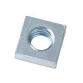 1/4-28 SQUARE NUT ZINC
