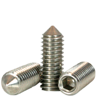 3/8&quot;-16X3/8&quot; SOCKET SET SCREWS CONE POINT COARSE STAINLESS A2 (18-8) (PKG QTY: 100PCS ) (CASE QTY: 2